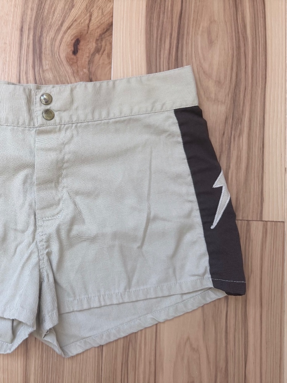 Vintage Gerry Lopez Bolt Surf Shorts Size 34 Lightning Bolt Hawaii Surfwear
